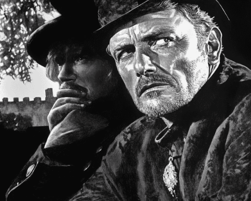 Robert Shaw Monochrome Diamond Painting