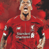 Roberto Firmino Football Stars Diamond Painting