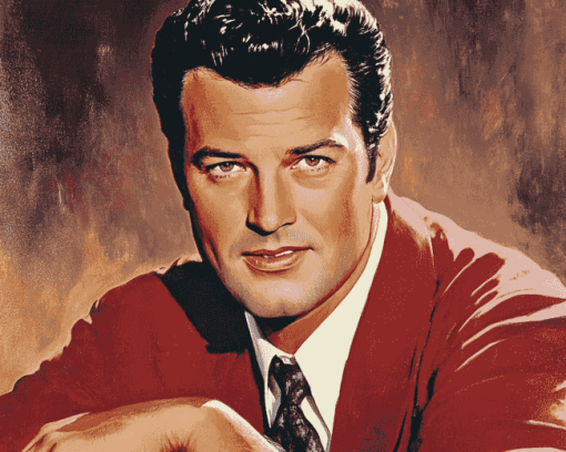 Rock Hudson Actor Diamond Painting