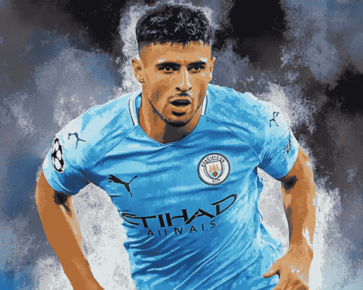 Rodri Famous Football Diamond Painting