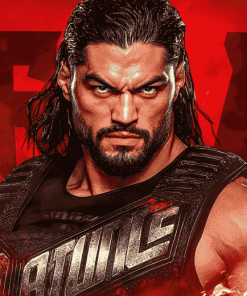 Roman Reigns WWE Champions Diamond Painting