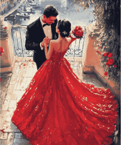 Romantic Couple Dance Diamond Painting