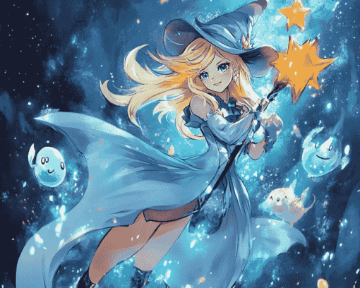 Rosalina Anime Diamond Painting