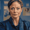 Roseanne Line Of Duty Inspired Diamond Painting