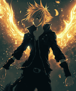 Roxas Anime Diamond Painting