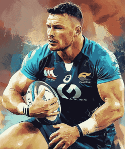 Rugby Star Damien Cook Diamond Painting