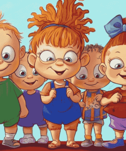 Rugrats Cartoon Characters Diamond Painting