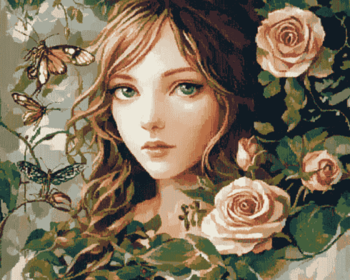 Rule of Rose Fantasy Diamond Painting