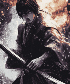 Rurouni Kenshin Anime Diamond Painting