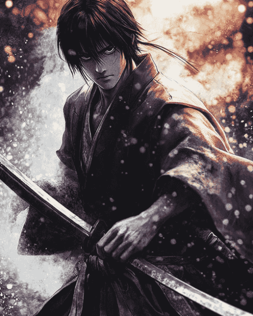 Rurouni Kenshin Anime Diamond Painting