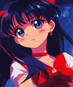 Sailor Mars Anime Diamond Painting