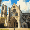 Saint Albans Cathedral Art Diamond Painting