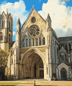 Saint Albans Cathedral Art Diamond Painting