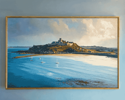 Saint Michaels Scenic Seascape Diamond Painting