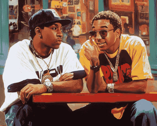 Sal and Mookie Film Characters Diamond Painting