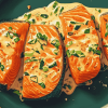 Salmon Fish Meal Diamond Painting