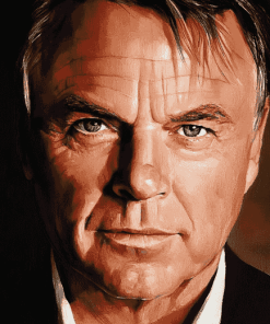 Sam Neill Celebrity Diamond Painting