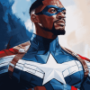 Sam Wilson Movie Diamond Painting