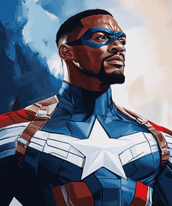 Sam Wilson Movie Diamond Painting