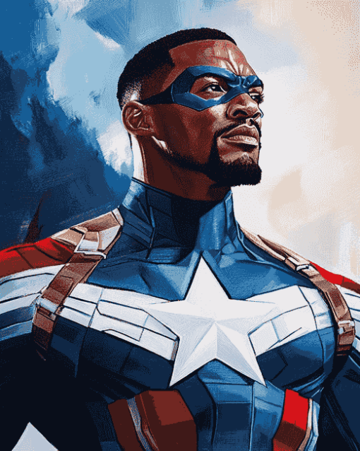 Sam Wilson Movie Diamond Painting