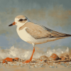 Sand Piping Plover Birds Diamond Painting