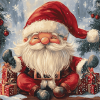 Santa Gnomes Christmas Diamond Painting