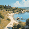 Sardinia Paradise Landscapes Diamond Painting