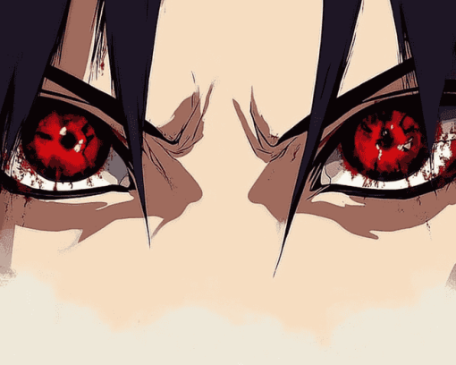 Sasuke Uchiha Sharingan Diamond Painting