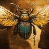 Scarab Insect Diamond Painting