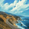 Scenic California Coastlines Diamond Painting