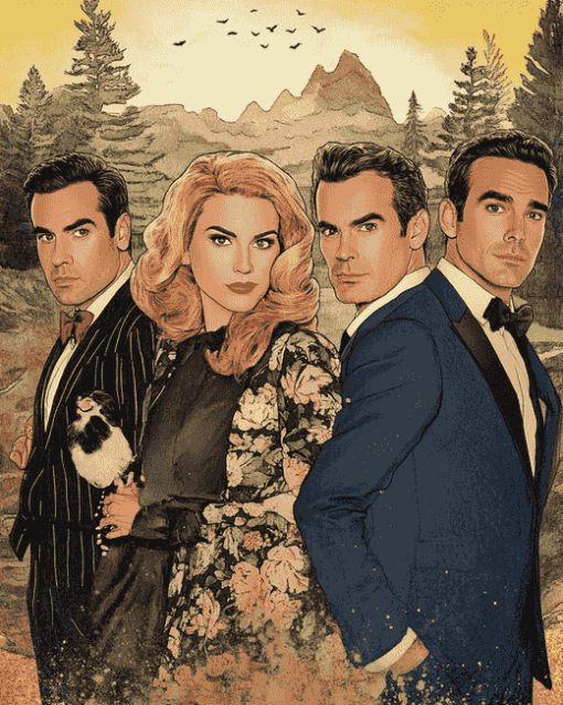 Schitt's Creek Series Diamond Painting