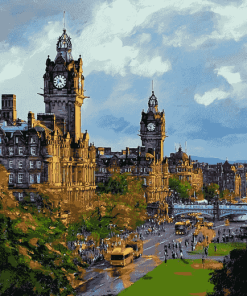 Scott Monument Edinburgh Diamond Painting