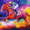 Secretariat Horse Race Diamond Painting