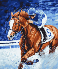 Secretariat Racing Legend Diamond Painting