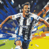 Sergio Canales Football Art Diamond Painting