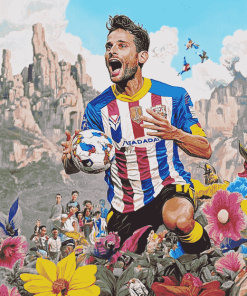 Sergio Canales Football Diamond Painting