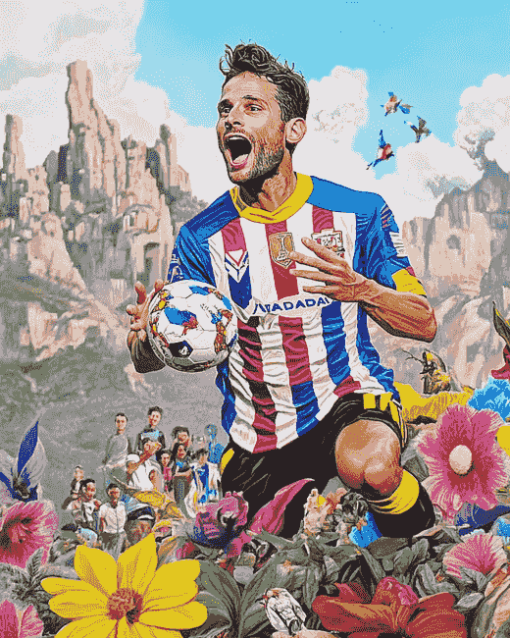 Sergio Canales Football Diamond Painting