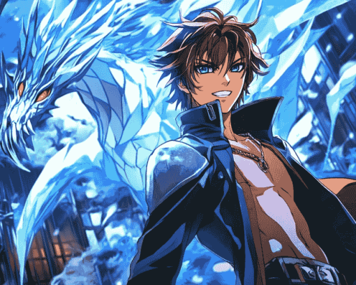 Seto Kaiba Anime Dragon Diamond Painting