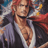 Shanks from One Piece Diamond Painting