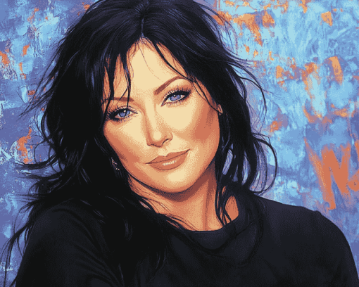 Shannen Doherty Celebrity Diamond Painting