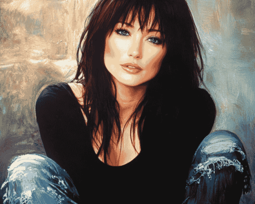 Shannen Doherty Diamond Painting