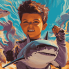 Sharkboy Movies Diamond Painting