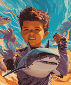 Sharkboy Movies Diamond Painting