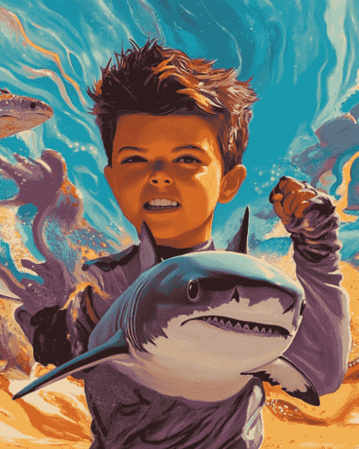 Sharkboy Movies Diamond Painting