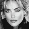 Sharon Stone Black and White Diamond Painting