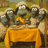 Shaun The Sheep Animation Diamond Painting