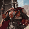 Sheriff Mandalorian Art Diamond Painting