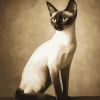 Siamese Cat Beauty Diamond Painting