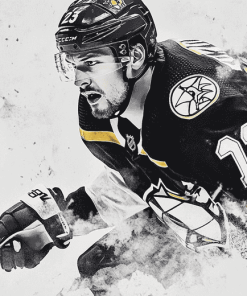 Sidney Crosby Ice Hockey Diamond Painting