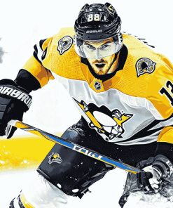 Sidney Crosby Ice Hockey Diamond Painting